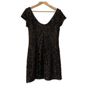 Alyce Paris Black Sequin Cocktail Dress 👗